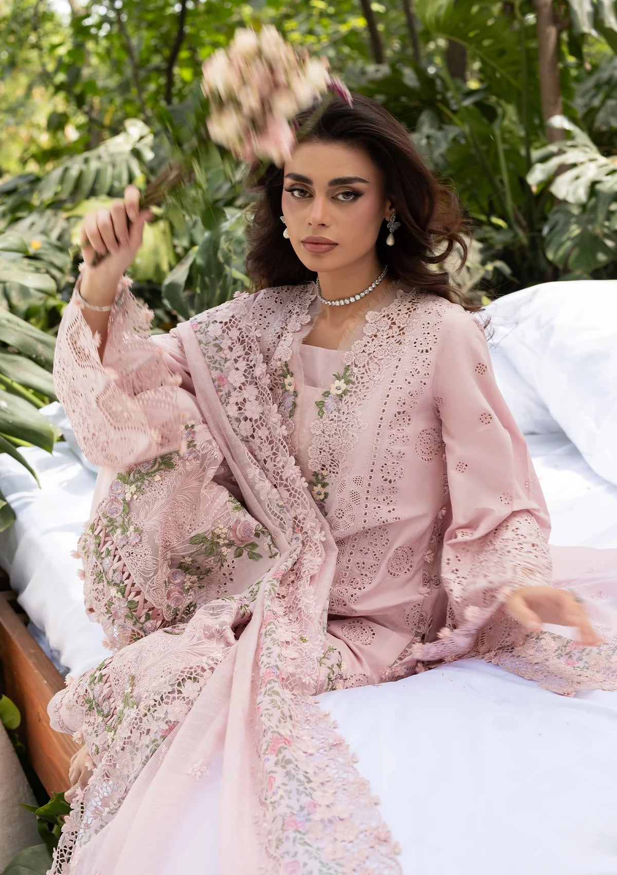 Elaf Luxury Lawn Vol-2'26 ELQ-1B LOVE ESCAPE