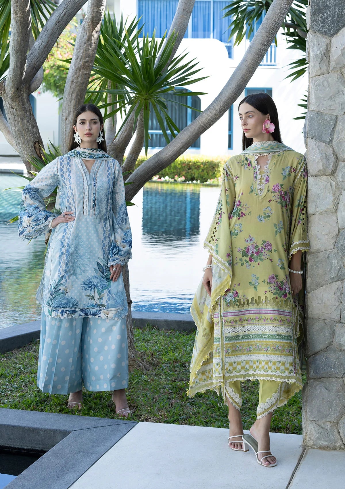 Elaf Santorini Prints Vol-1'26 EPN-1A OCEAN PETALS