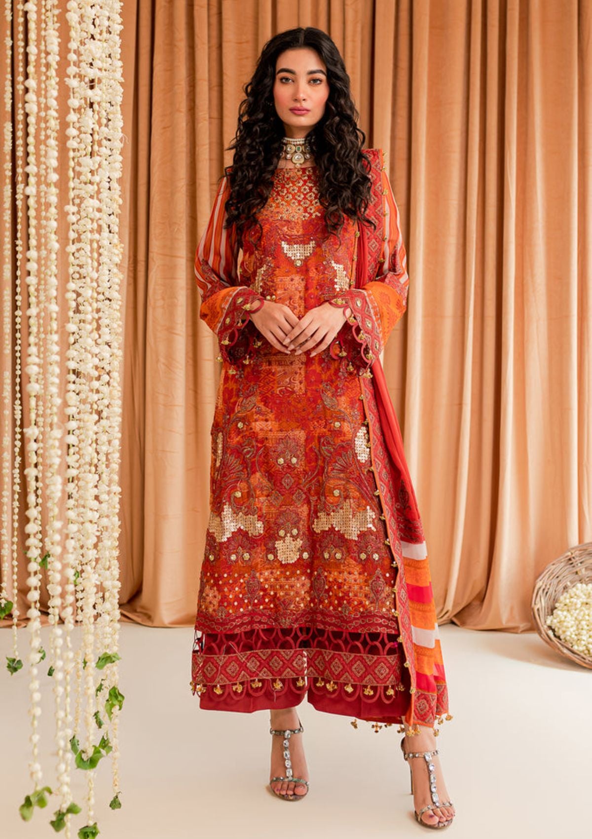 Charizma Vasal Chiffon'23 VSL-06 - Mohsin Saeed Fabrics