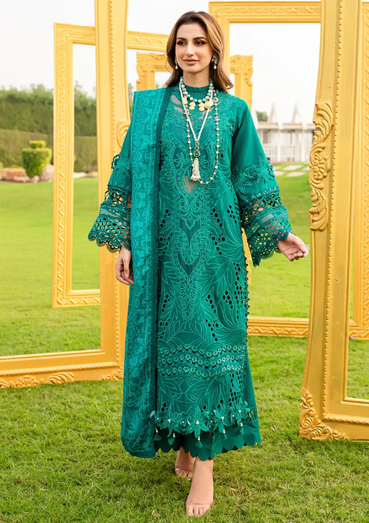 Parishay Luxury Winter'23 PW-07 - Mohsin Saeed Fabrics