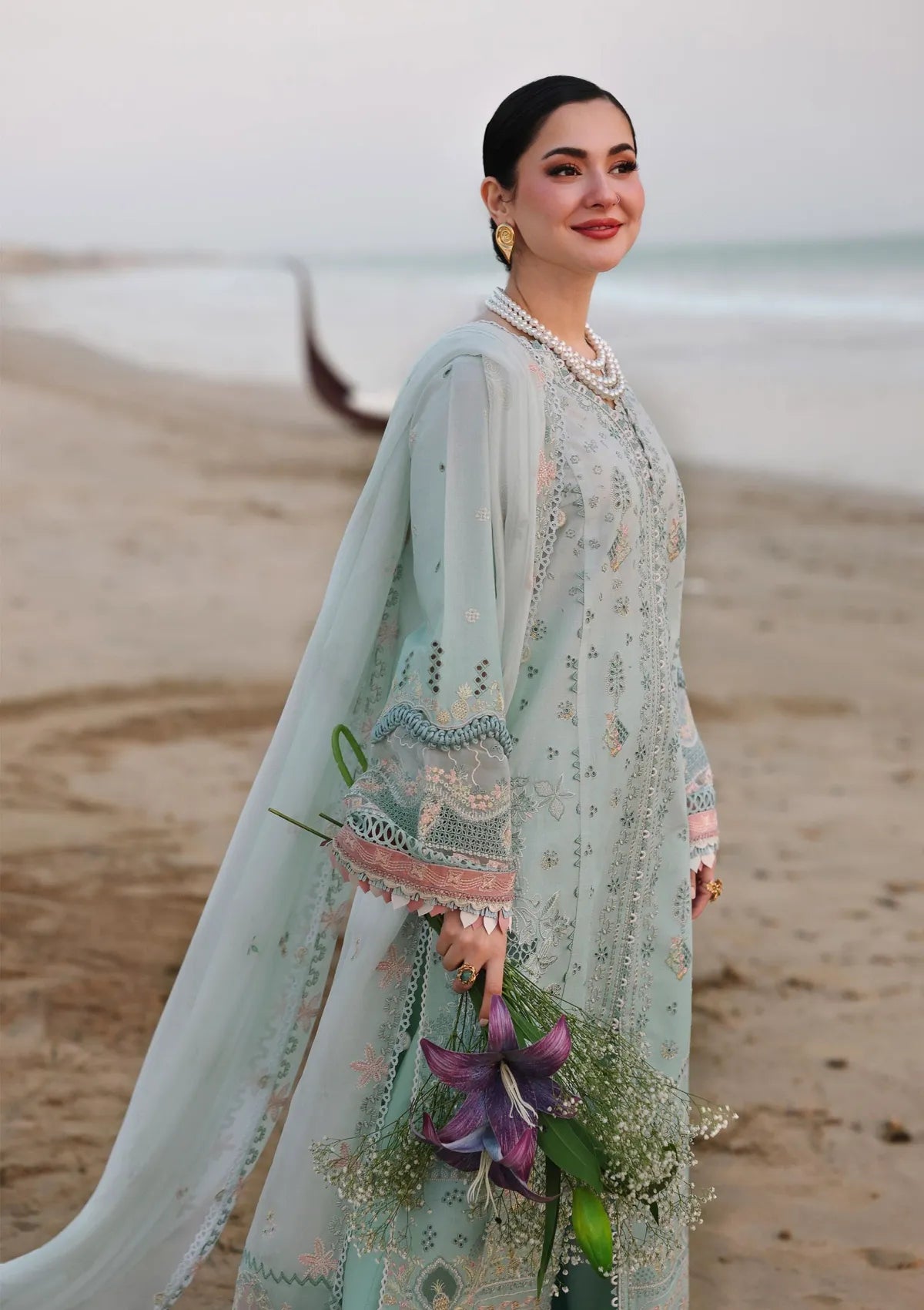 Qalamkar Sahil Luxury Lawn‘26 SA-05 Ayra
