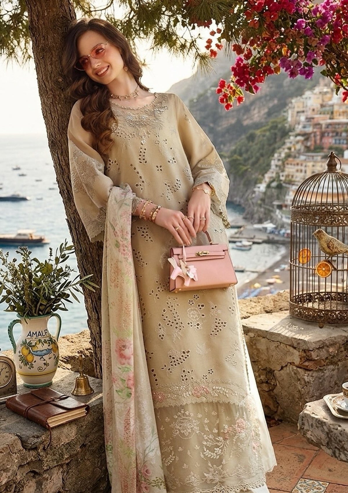 Noor by Saadia Asad Luxury Eid Schiffli Laserkari'26 D-07