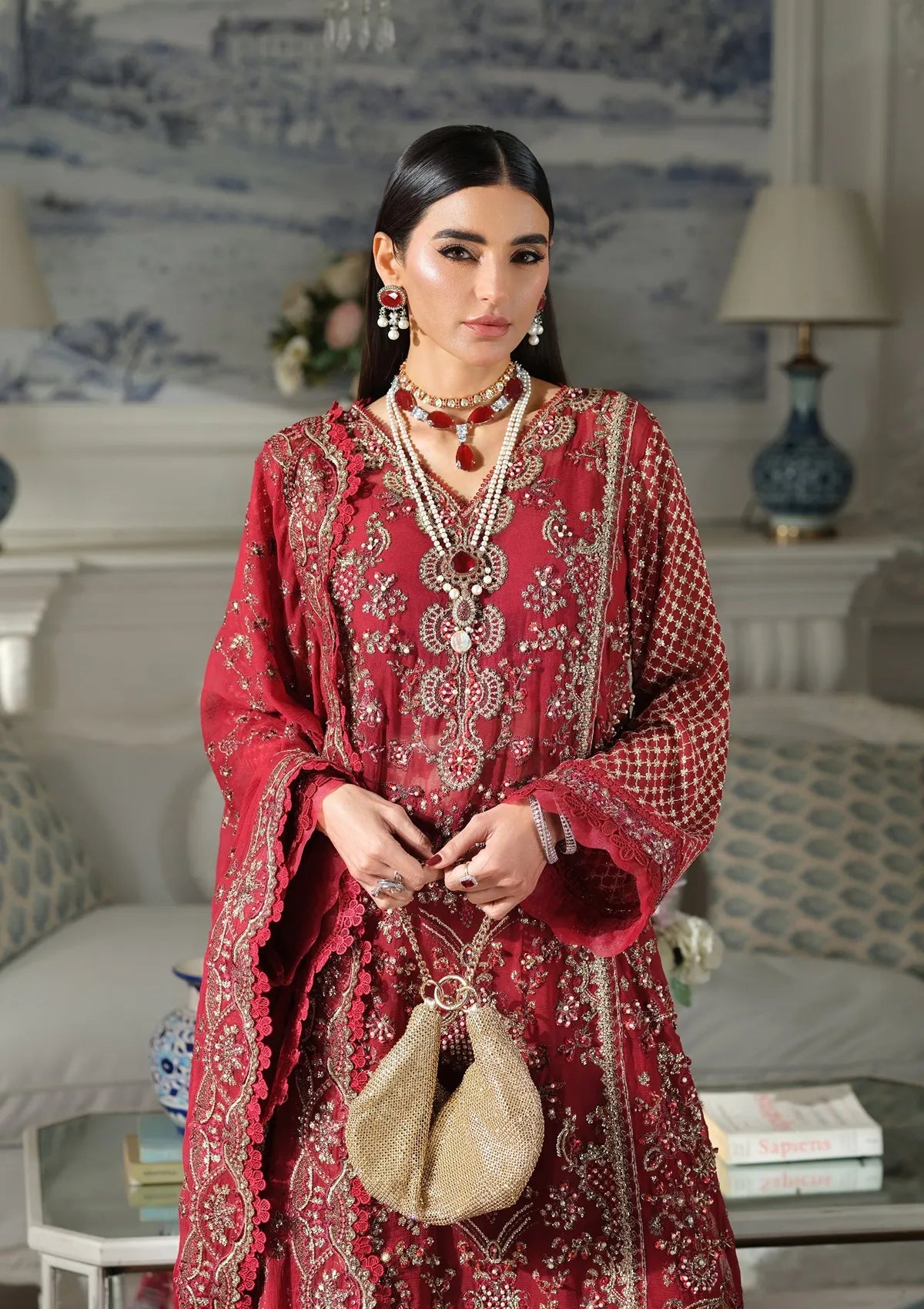 Maryam Hussain Meer Luxury Chiffon'26 D-05 Sahil