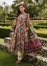 Elaf Prints Lawn Collection'24 EEP-06A-Menagerie - Mohsin Saeed Fabrics