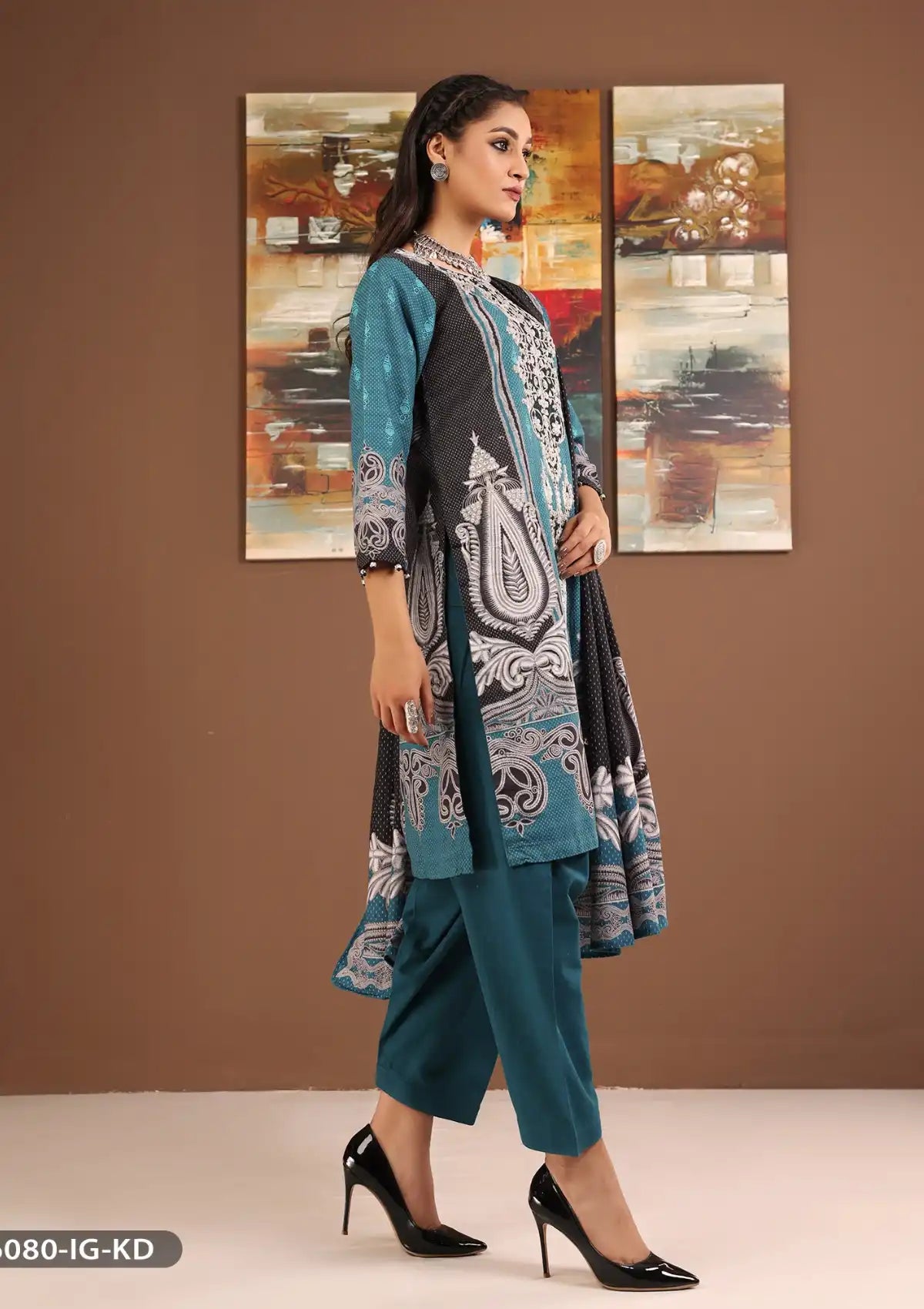 ShaPosh Casual Pret (16080-IG-KD) - Mohsin Saeed Fabrics