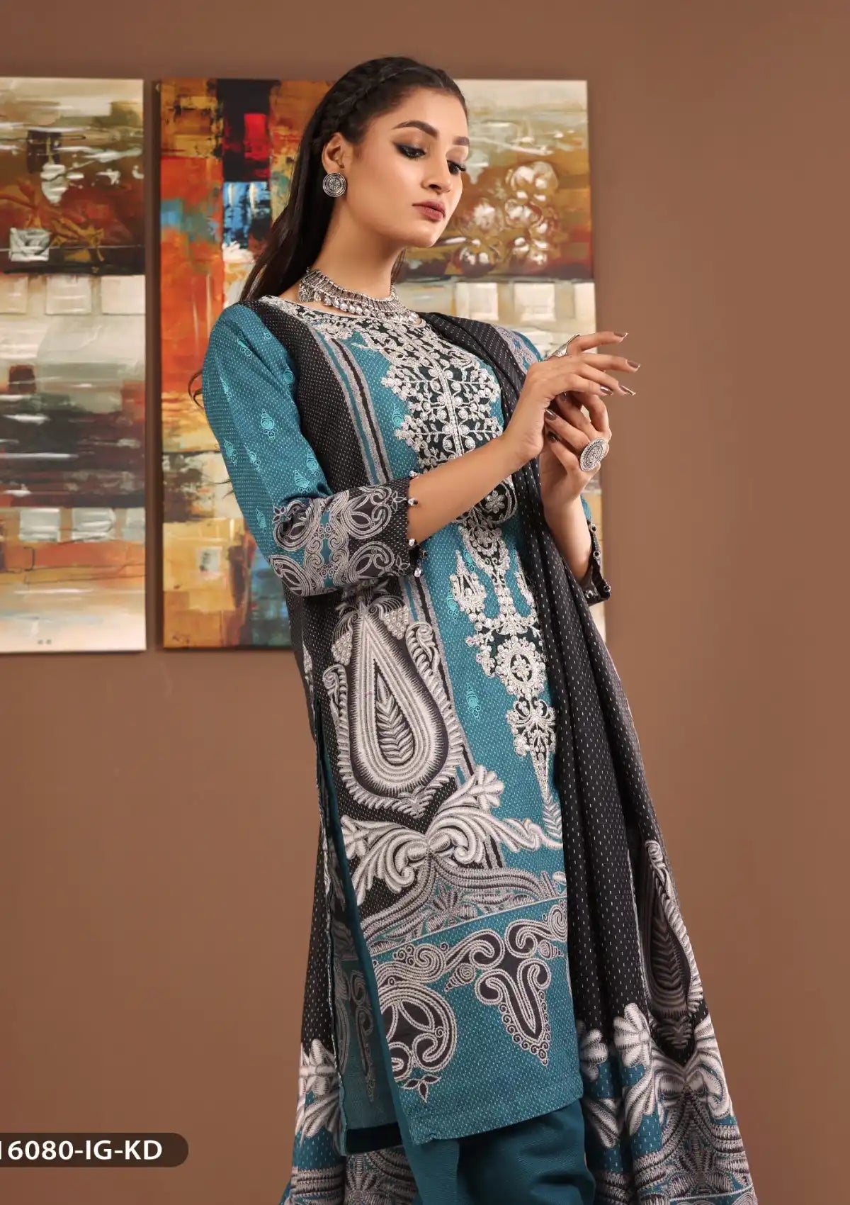 ShaPosh Casual Pret (16080-IG-KD) - Mohsin Saeed Fabrics