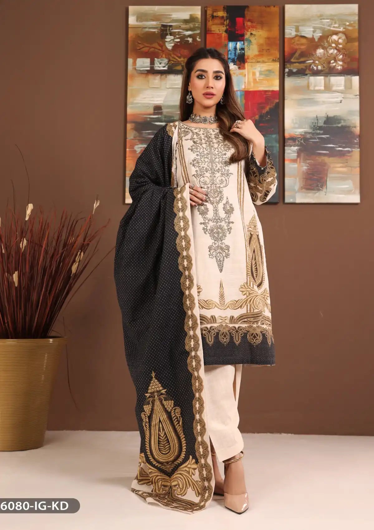 ShaPosh Casual Pret (16080-IG-KD) - Mohsin Saeed Fabrics