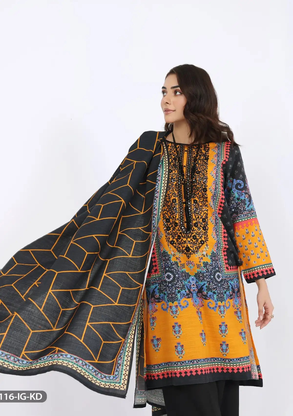 ShaPosh Casual Pret (16116-IG-KD) - Mohsin Saeed Fabrics