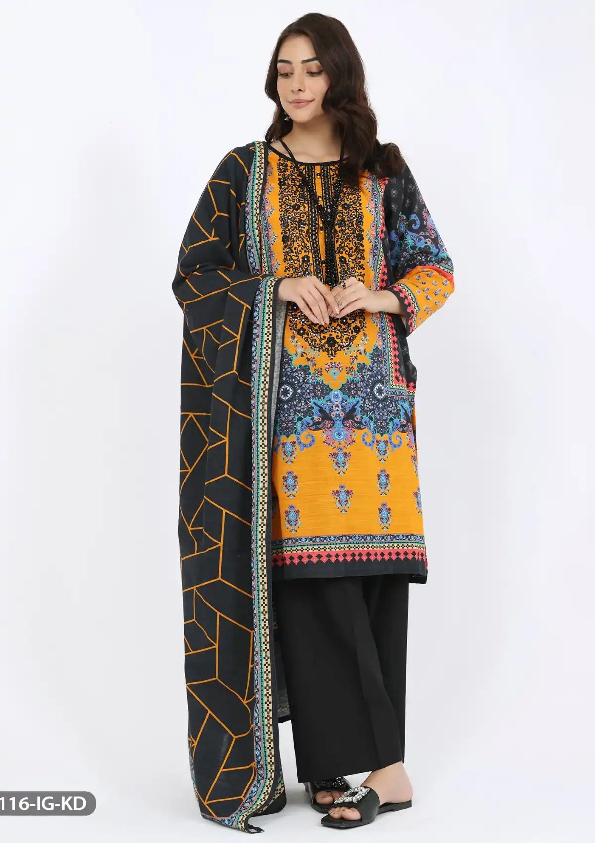 ShaPosh Casual Pret (16116-IG-KD) - Mohsin Saeed Fabrics