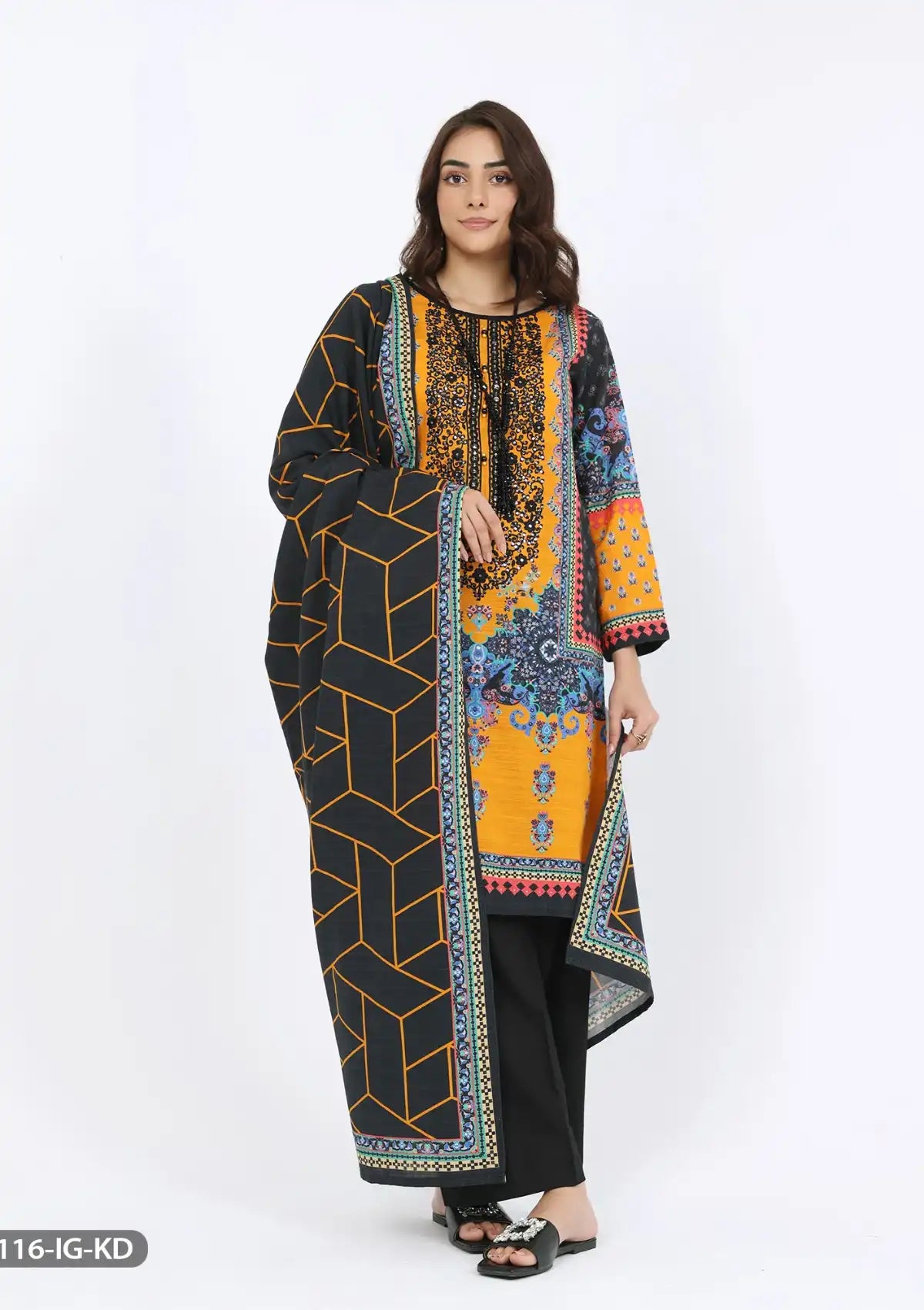 ShaPosh Casual Pret (16116-IG-KD) - Mohsin Saeed Fabrics