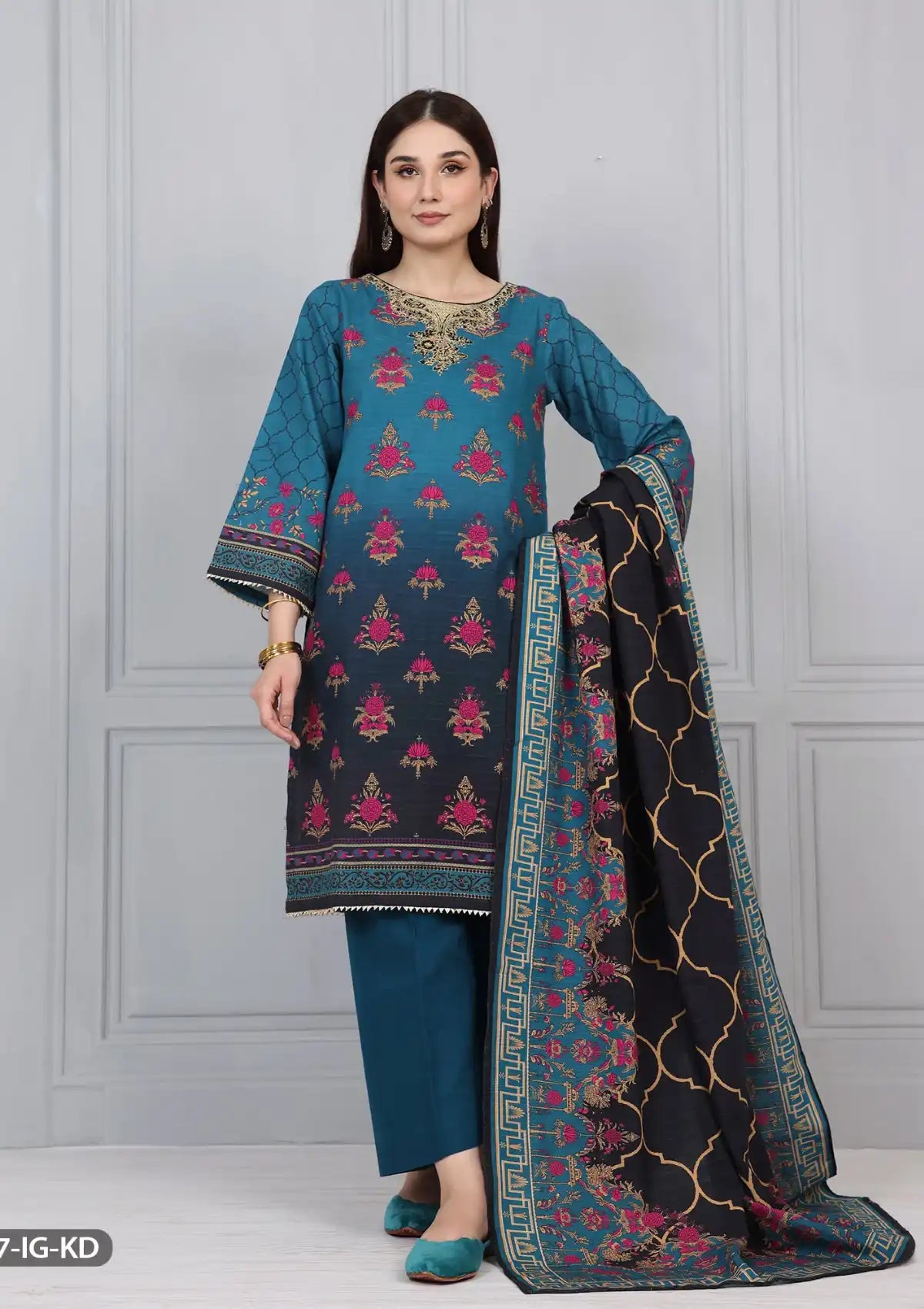 ShaPosh Casual Pret (16117-IG-KD) - Mohsin Saeed Fabrics