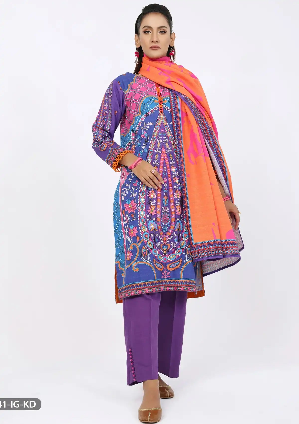 ShaPosh Casual Pret (16141-IG-KD) - Mohsin Saeed Fabrics