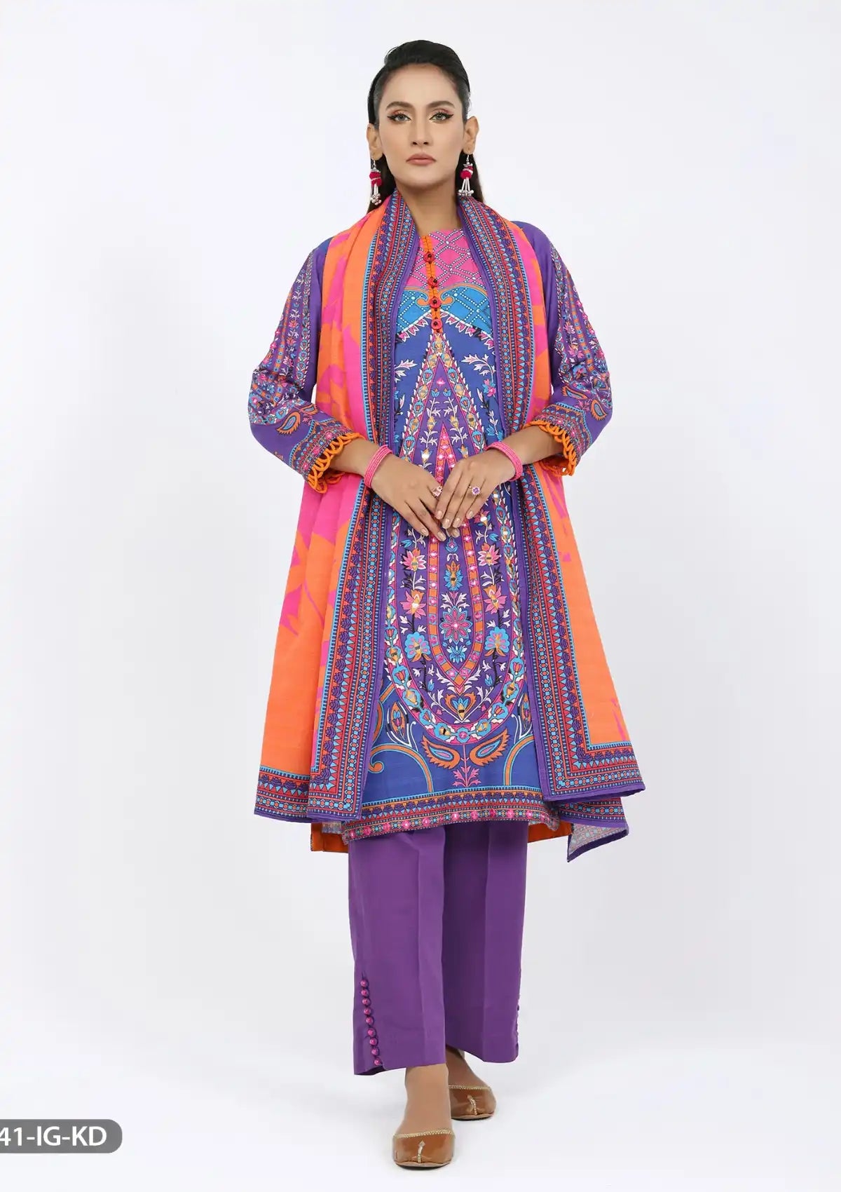 ShaPosh Casual Pret (16141-IG-KD) - Mohsin Saeed Fabrics
