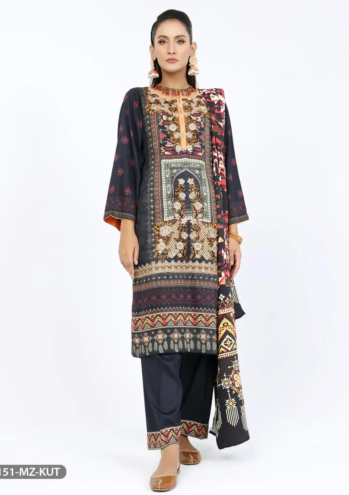 ShaPosh Casual Pret (16151-MZ-KUT) - Mohsin Saeed Fabrics