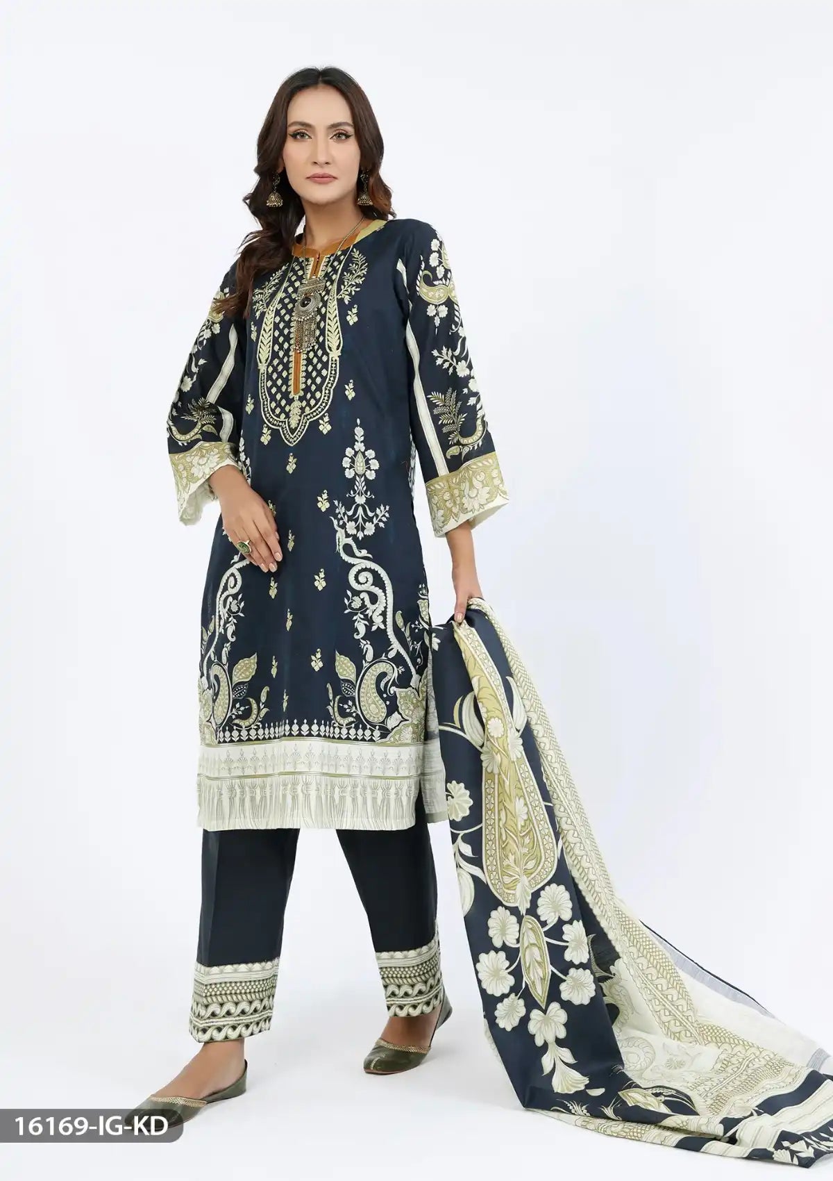 ShaPosh Casual Pret (16169-IG-KD) - Mohsin Saeed Fabrics