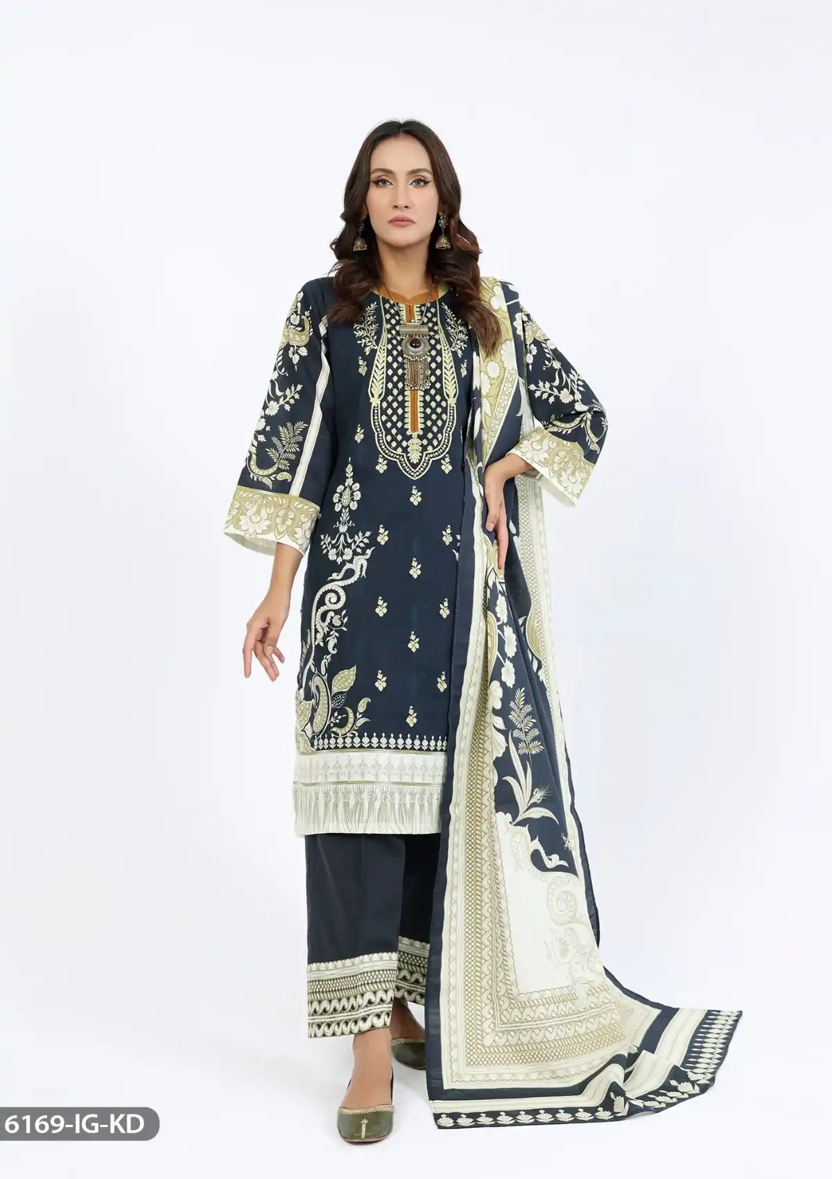 ShaPosh Casual Pret (16169-IG-KD) - Mohsin Saeed Fabrics