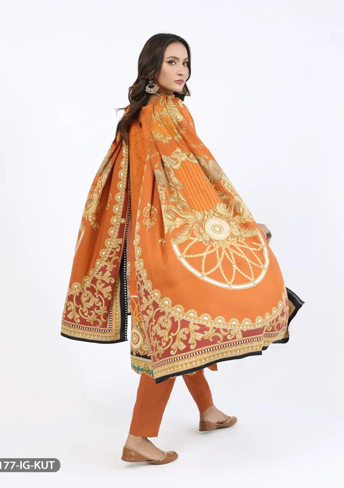 ShaPosh Casual Pret (16177-IG-KUT) - Mohsin Saeed Fabrics
