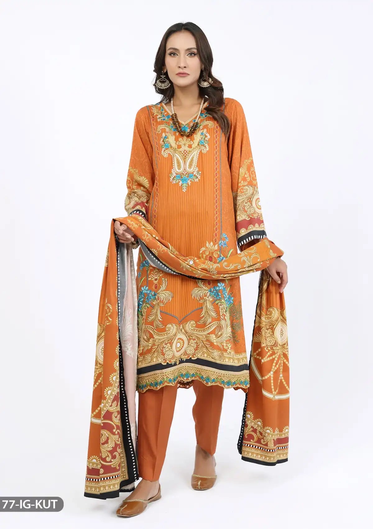 ShaPosh Casual Pret (16177-IG-KUT) - Mohsin Saeed Fabrics