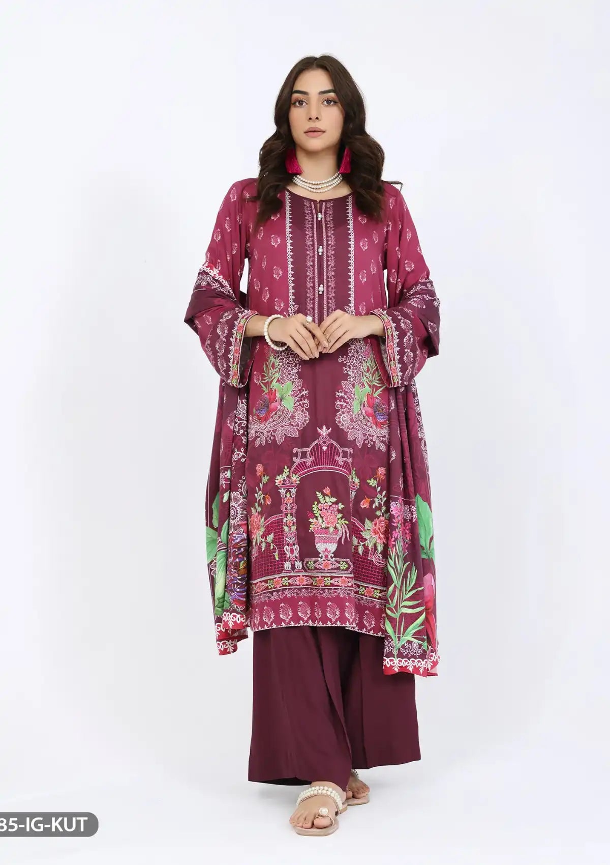 ShaPosh Casual Pret (16185-IG-KD) - Mohsin Saeed Fabrics