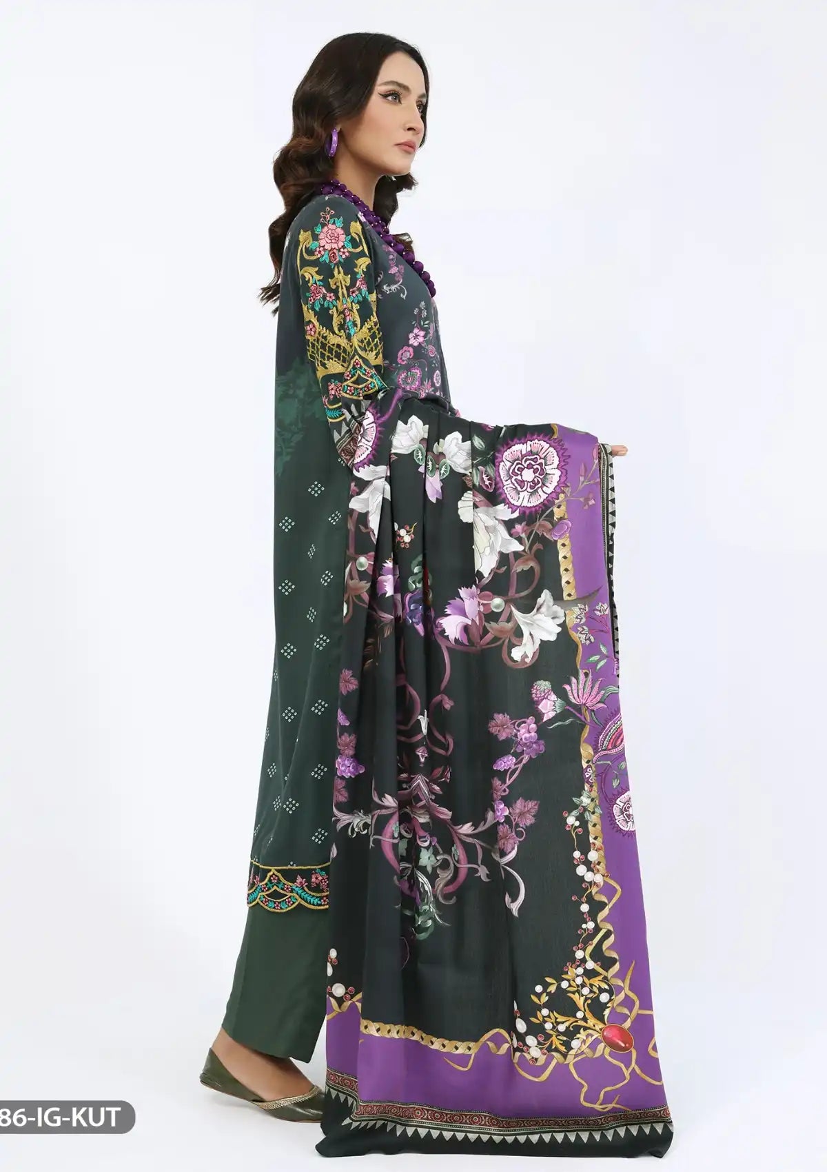 ShaPosh Casual Pret (16186-IG-KUT) - Mohsin Saeed Fabrics