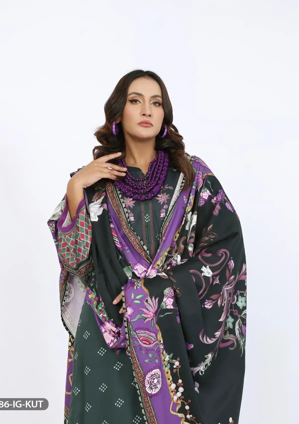ShaPosh Casual Pret (16186-IG-KUT) - Mohsin Saeed Fabrics