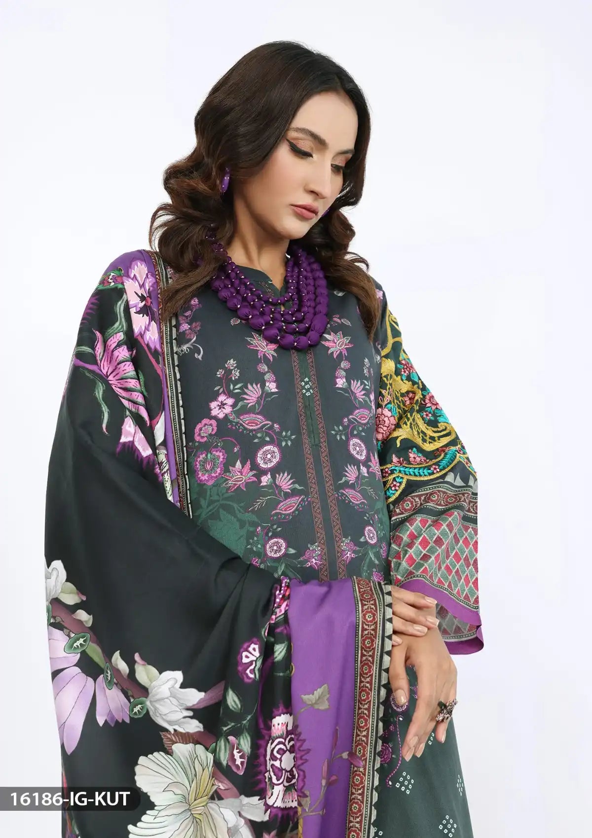 ShaPosh Casual Pret (16186-IG-KUT) - Mohsin Saeed Fabrics