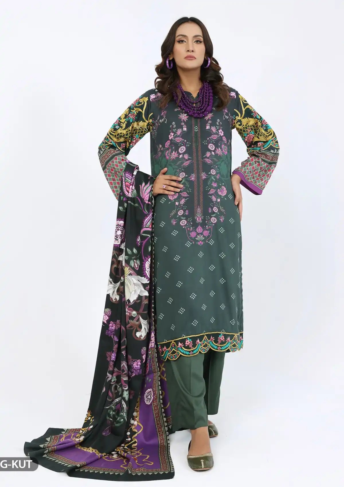 ShaPosh Casual Pret (16186-IG-KUT) - Mohsin Saeed Fabrics