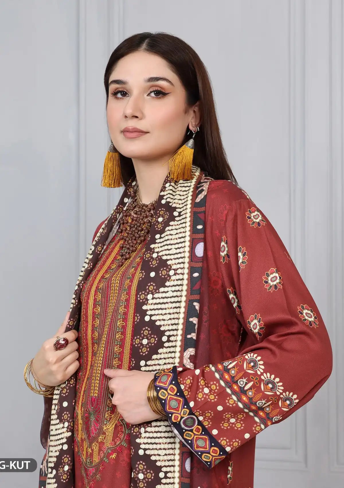 ShaPosh Casual Pret (16192-IG-KUT) - Mohsin Saeed Fabrics