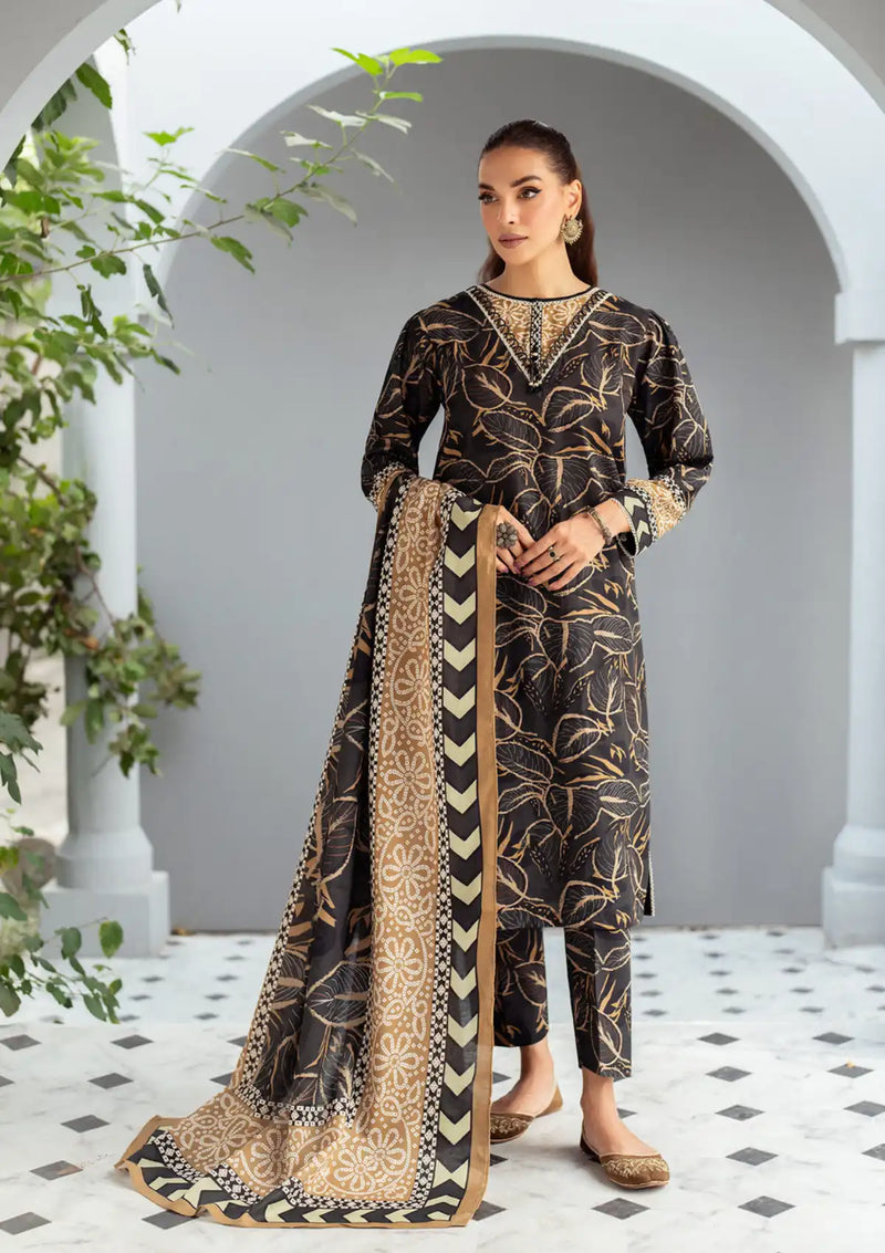 ShaPosh Printed Khaddar'24 UNFF 039-KD