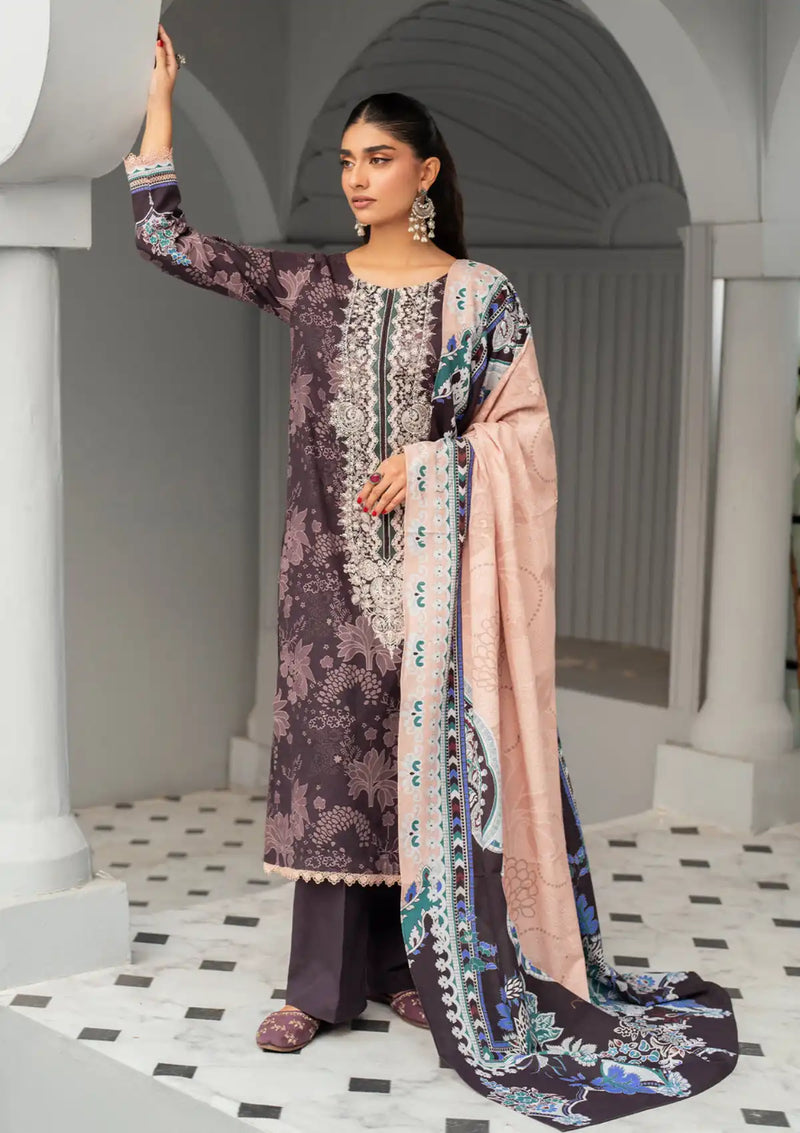 ShaPosh Printed Khaddar'24 UNFF 032-KD