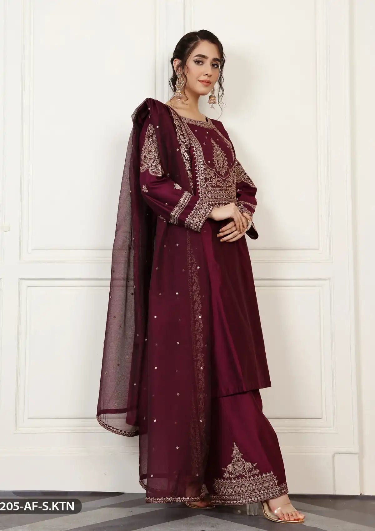 ShaPosh Casual Pret (2205-AF-S.KTN) - Mohsin Saeed Fabrics