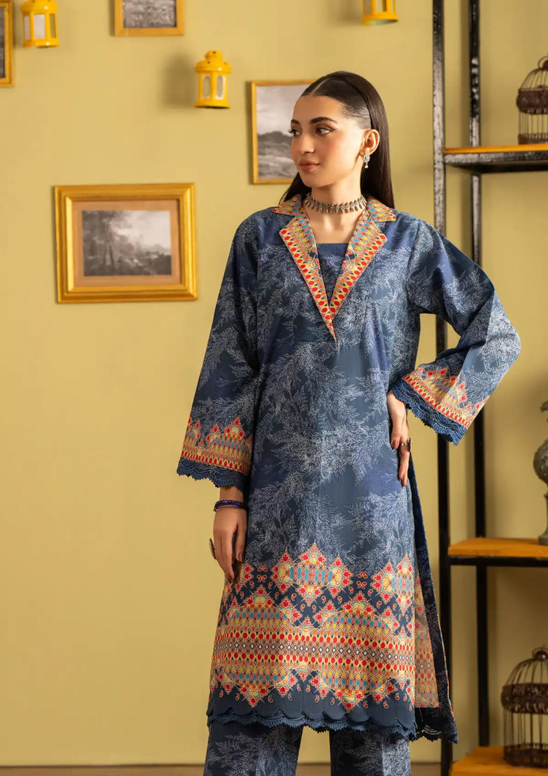 ShaPosh 2Psc Printed Khaddar'24 UNFF 041-KD