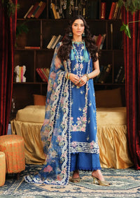 Maryam Hussain Luxury Lawn'26 D-03 Skye