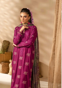 Khoobsurat Emb Slub Linen'25 EK-305