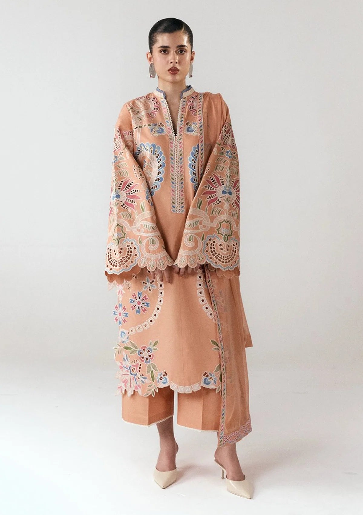 Jugnu Eid Emb Cotton'26 D-08 NILA