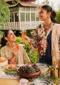 Elaf Prints Lawn Collection'24 EEP-05A-Mint To Be - Mohsin Saeed Fabrics