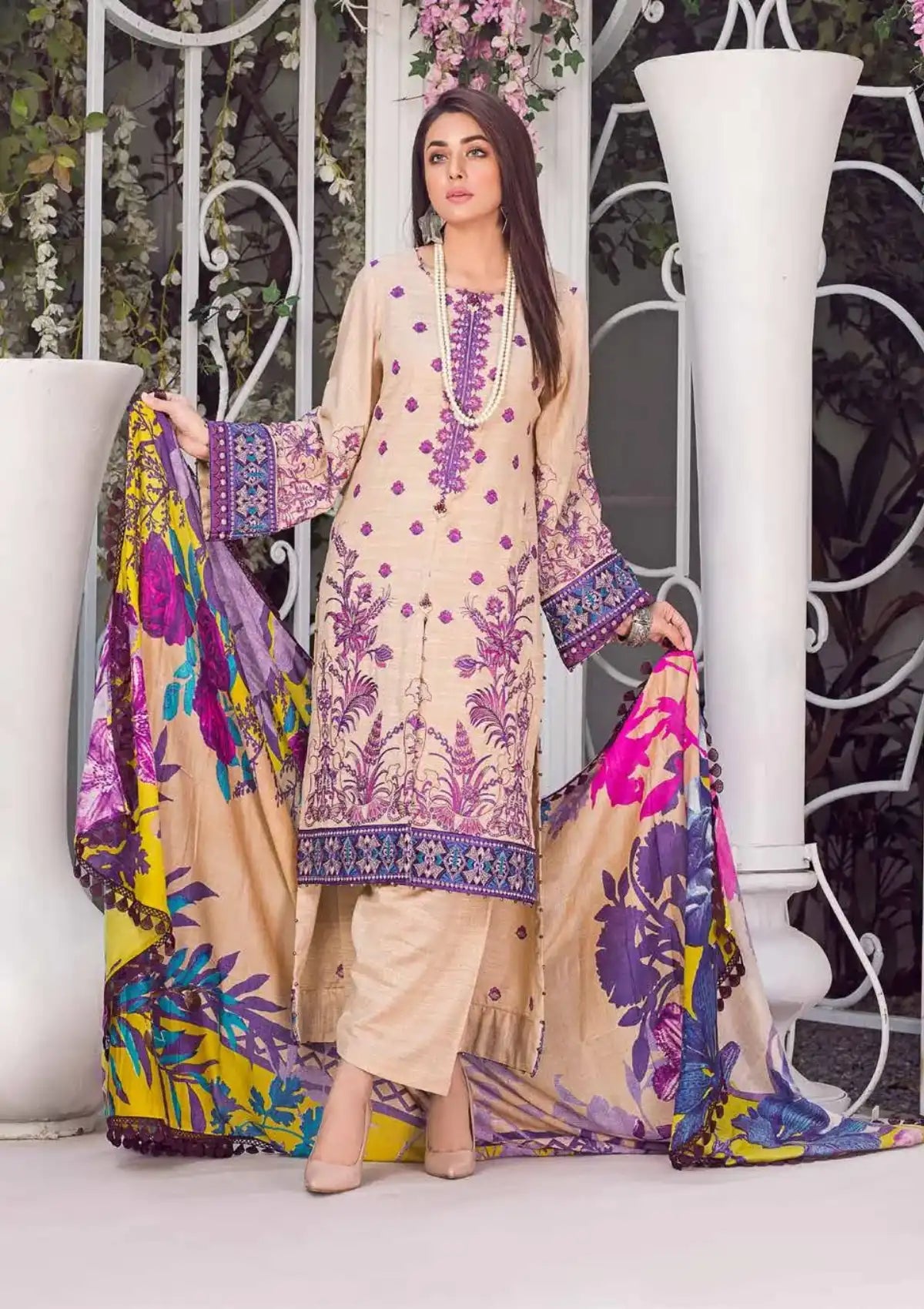Wania By Wadwa'22 Vol-05 WP-376 - Mohsin Saeed Fabrics