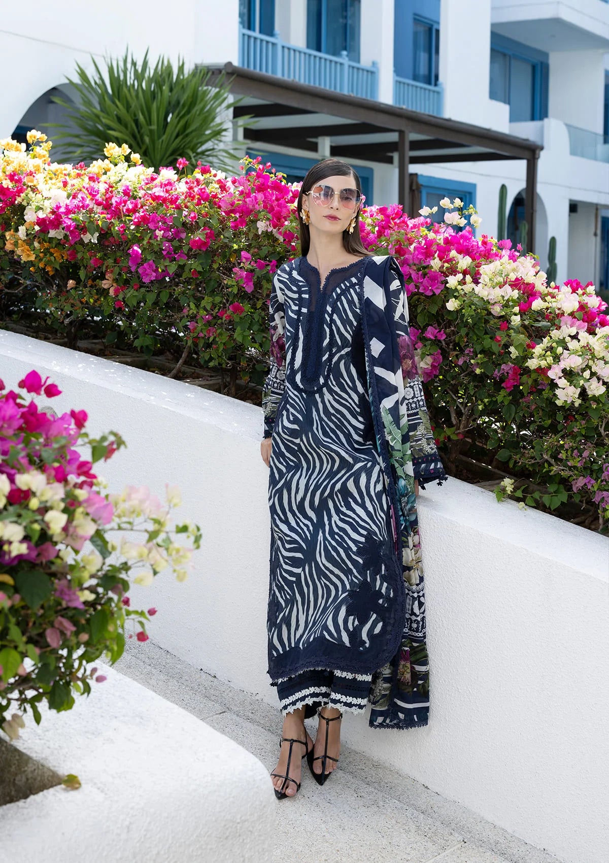 Elaf Santorini Prints Vol-1'26 EPN-3A STARRY NIGHT