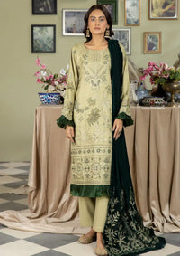 Marjjan Velvet Shawl'24 MVD-22 GREEN