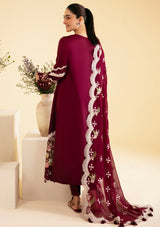 Qalamkar Qlinekari Luxury Lawn'24 SQ-11 ZENAL - Mohsin Saeed Fabrics