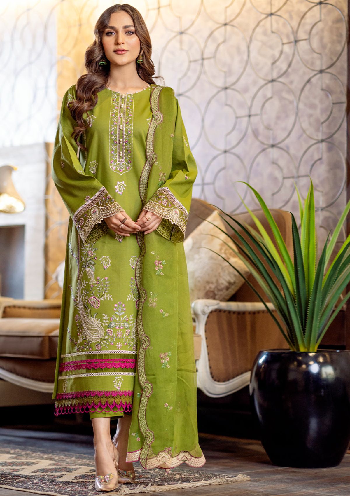 Bin Ilyas Mehr o Mah'23 1813 - B - Mohsin Saeed Fabrics