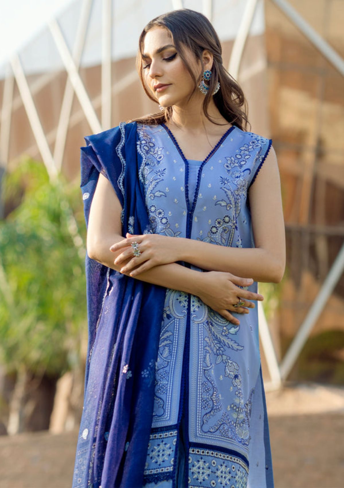 Bin Ilyas Mehr o Mah'23 1818 - A - Mohsin Saeed Fabrics