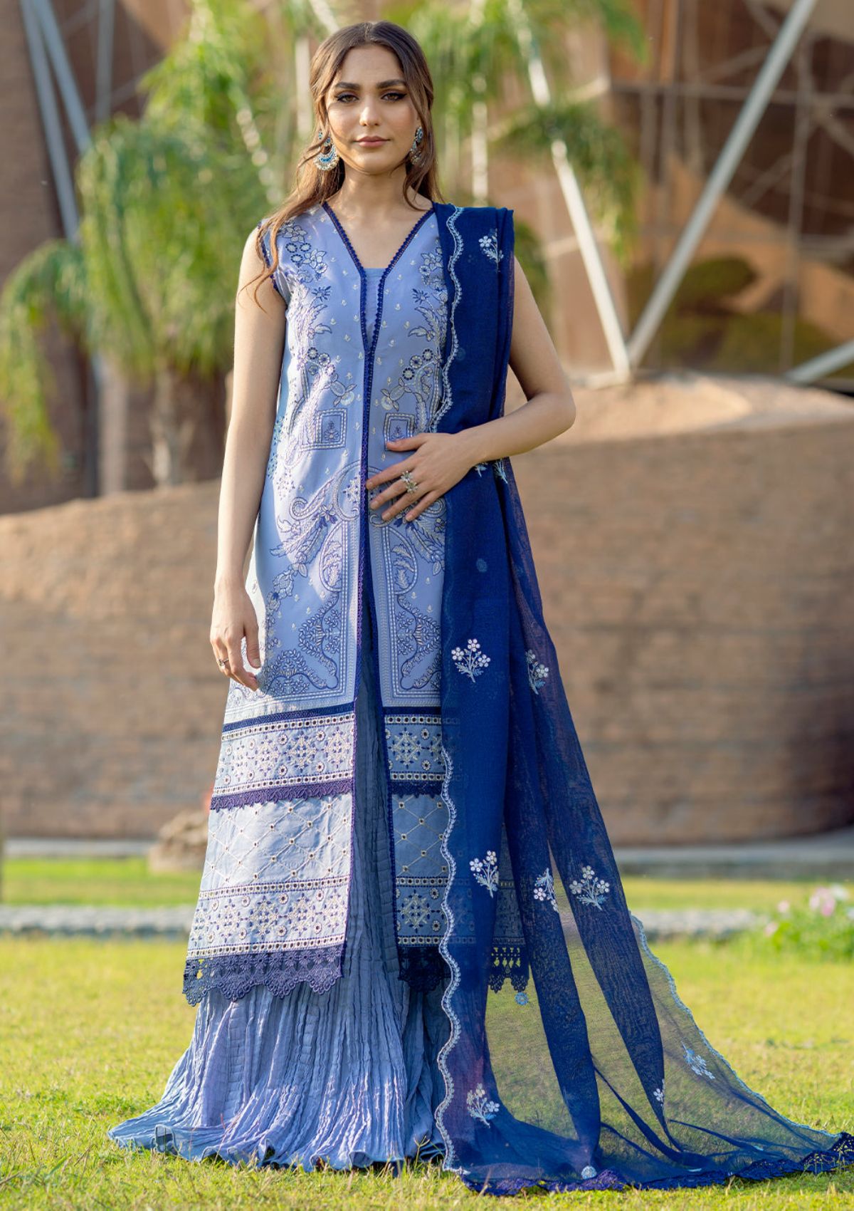 Bin Ilyas Mehr o Mah'23 1818 - A - Mohsin Saeed Fabrics