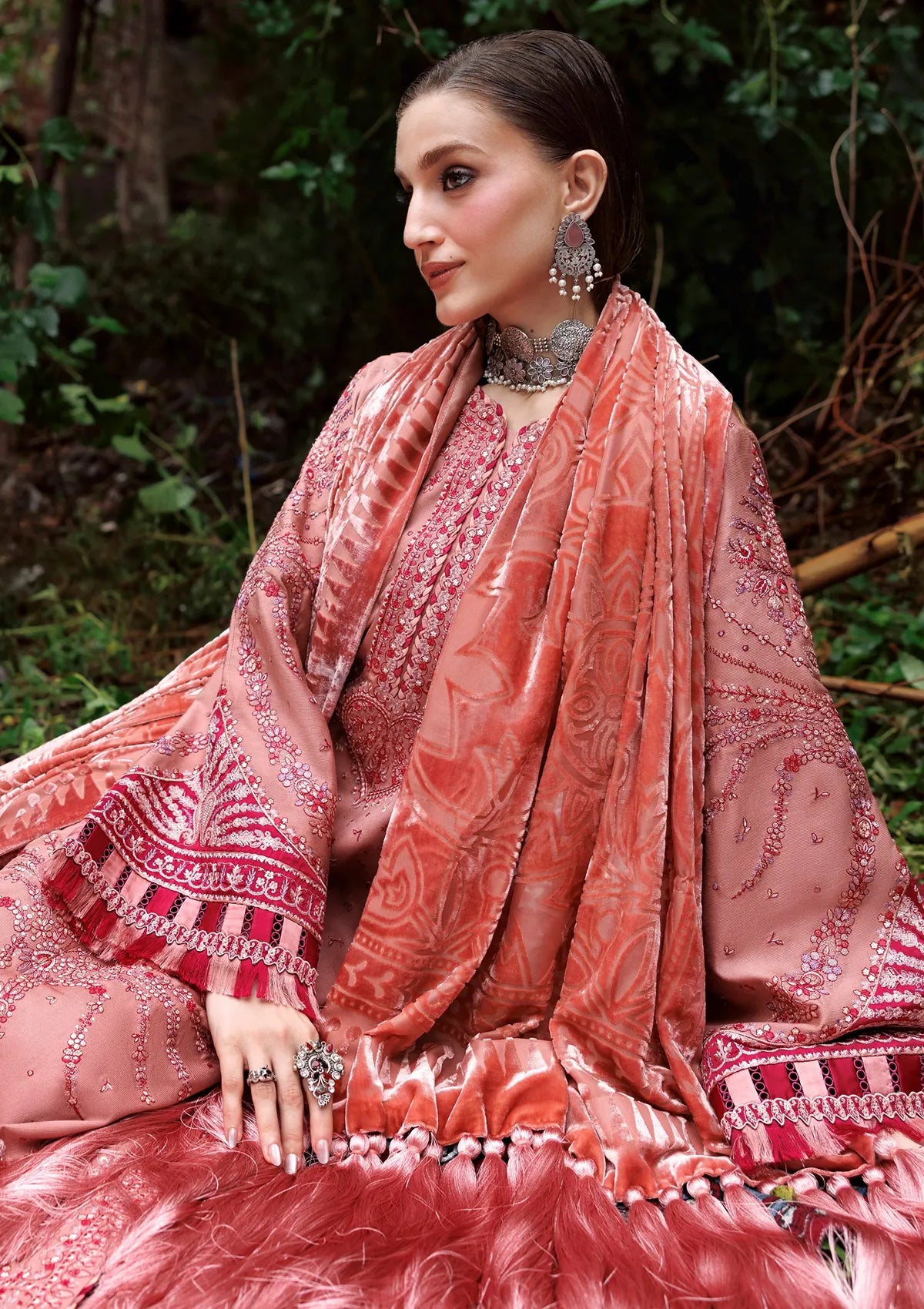 Bin Ilyas Nuresa Palachi Shawl Edit'26 D-1002A