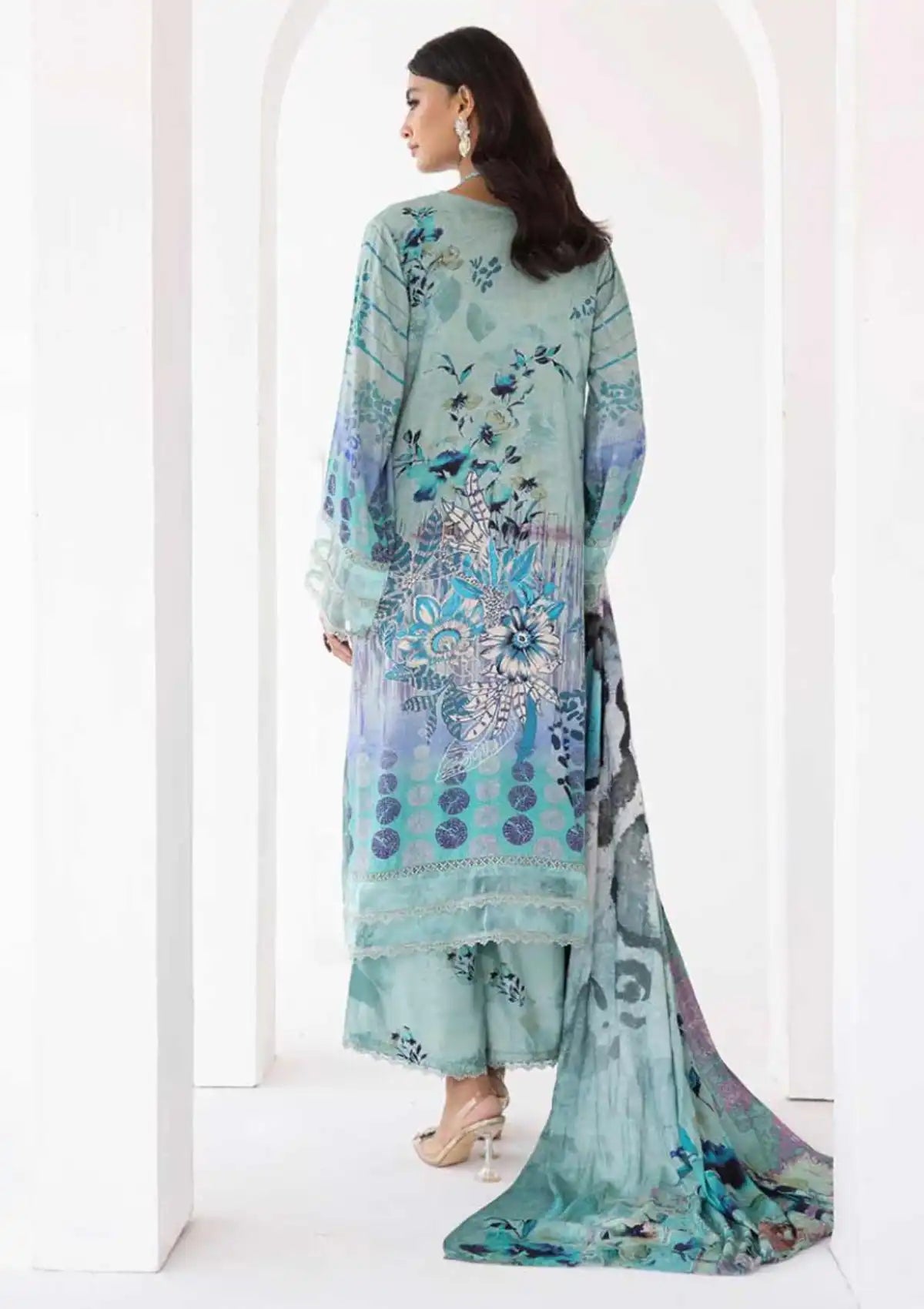 Khoobsurat Mayanaz Slub Jacquard'23 M-06 - Mohsin Saeed Fabrics
