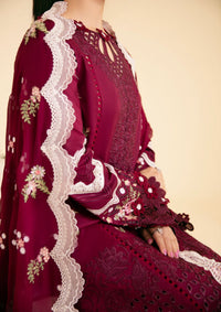 Qalamkar Qlinekari Luxury Lawn'24 SQ-11 ZENAL - Mohsin Saeed Fabrics