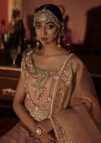 Saiyaan Ji By Zeeniya Luxury Pret'23 (BLUSH) - Mohsin Saeed Fabrics