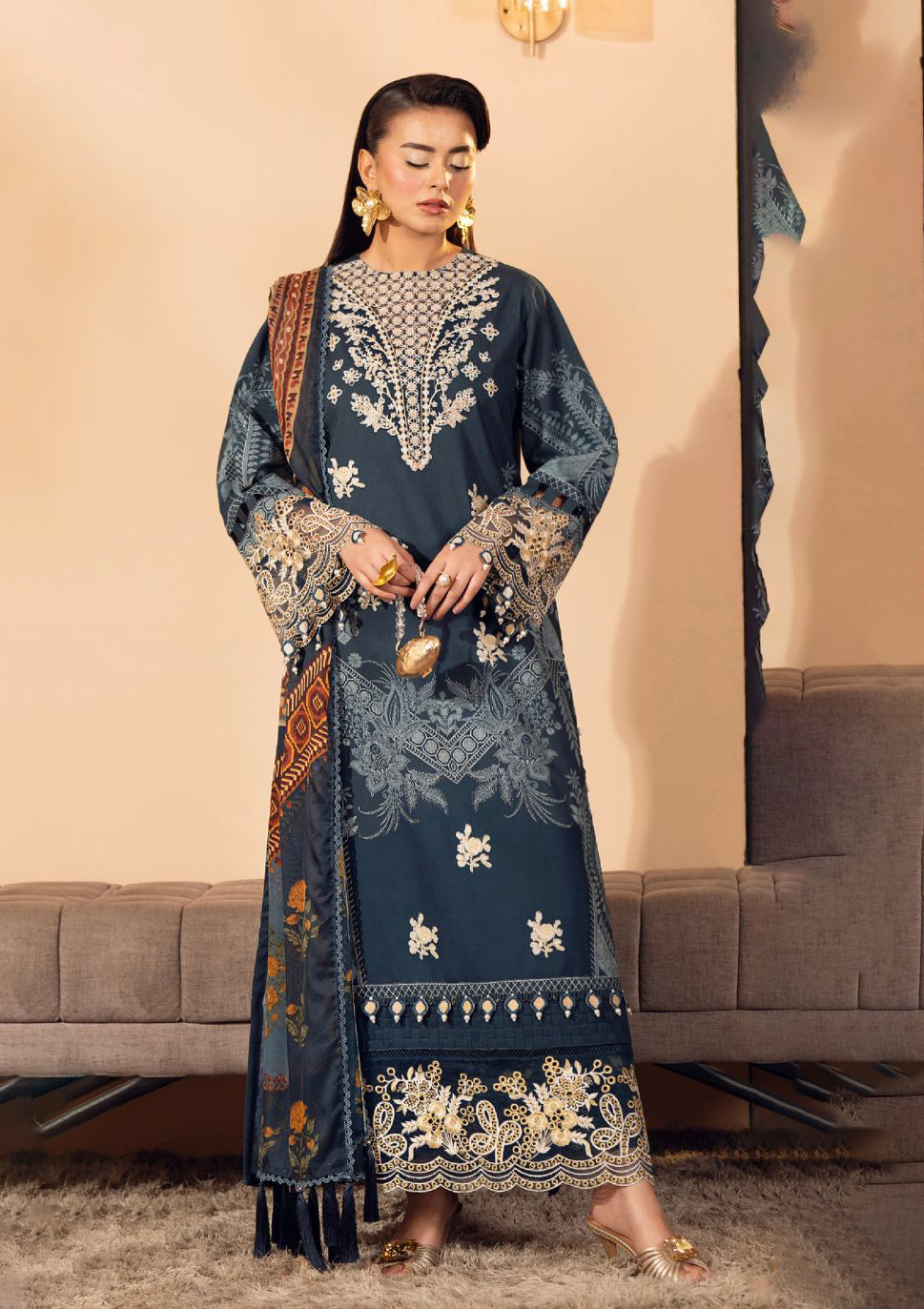 mohsin-saeed-fabrics-affordable-luxury-outfits-for-daily-formal-and-wedding-wear-This-product-is-from-tana-bana-sunday-bloom-print-emb25-d-08-is-available-on-Mohsin-saeed-fabrics-website.