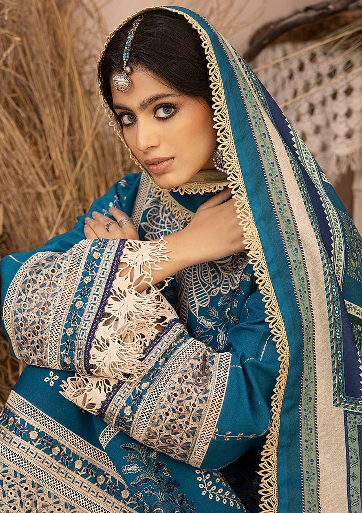 Bin Ilyas Maya karandi'23 1904-B - Mohsin Saeed Fabrics