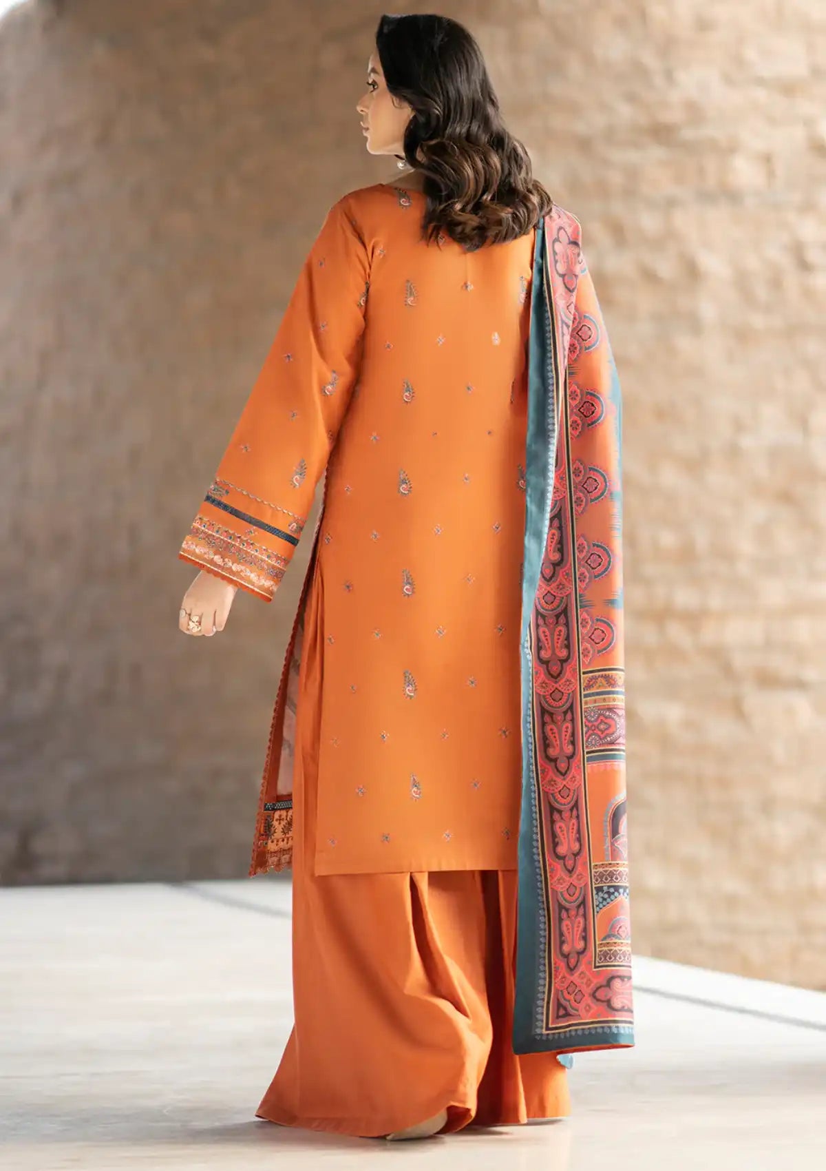 Bin Ilyas Janan Winter Khaddar'23 D-1913-B - Mohsin Saeed Fabrics